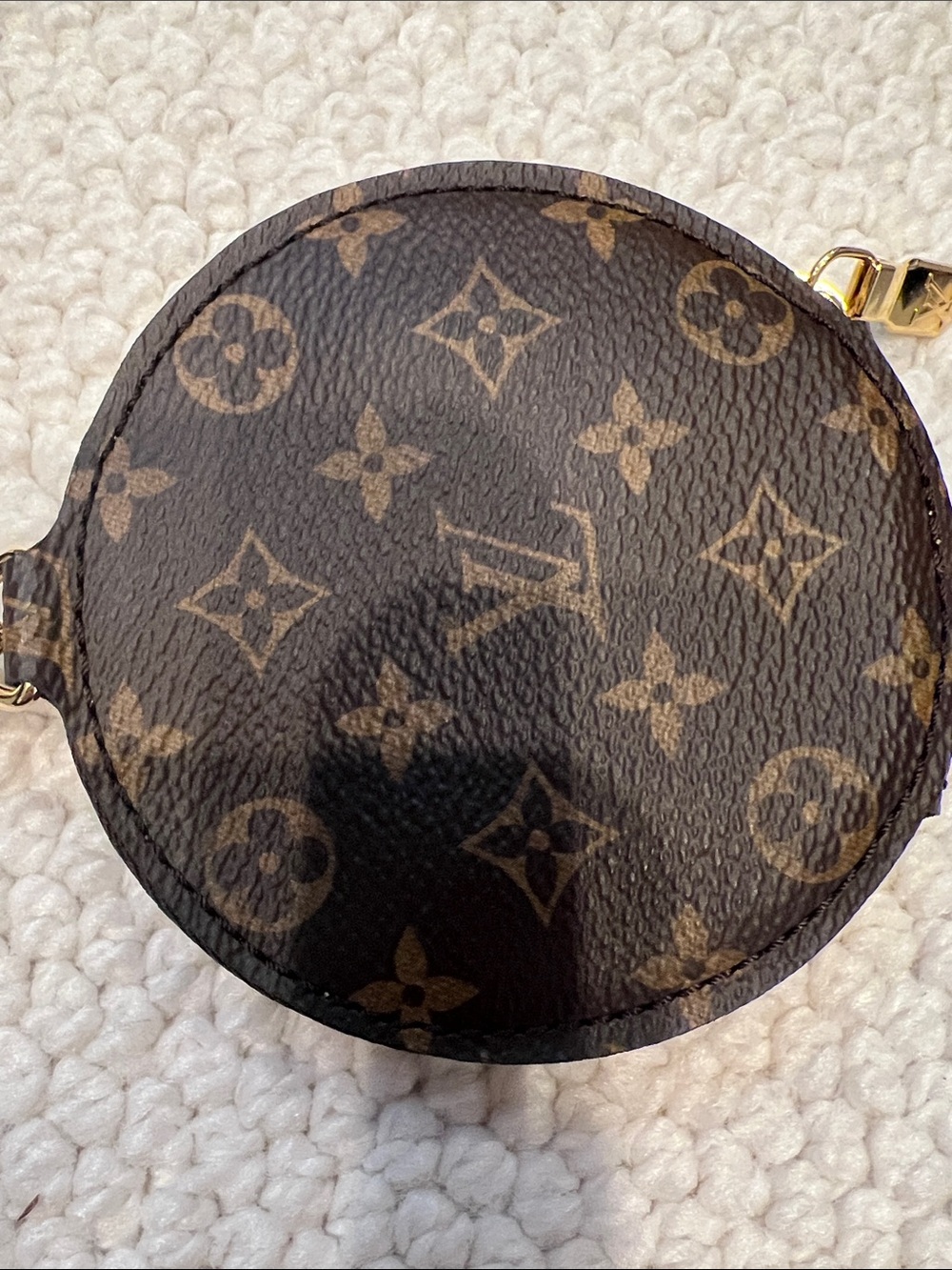 Louis Vuitton Monogram Round Coin Pouch from Muli Pouchette bag - Picture 3 of 5